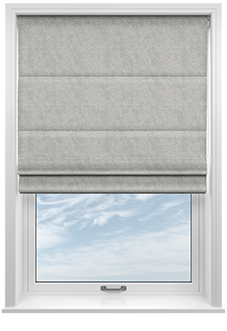 Tussah, Cloud - Roman Blind